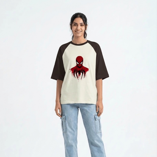 Spider-Man Drip Graphic T-Shirt | Minimal Marvel Superhero Streetwear Tee