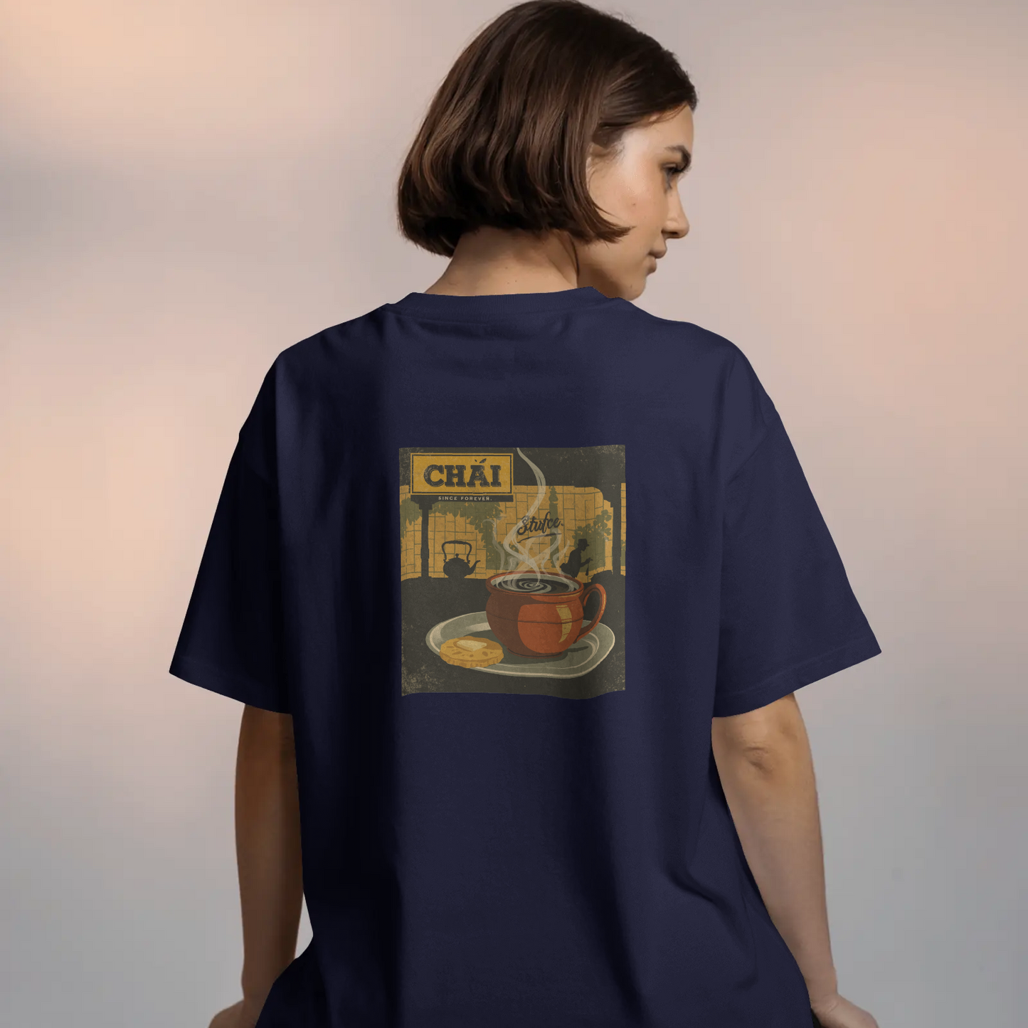 DRIPRA™ |Chai Since Forever Vintage Aesthetic Graphic T-Shirt