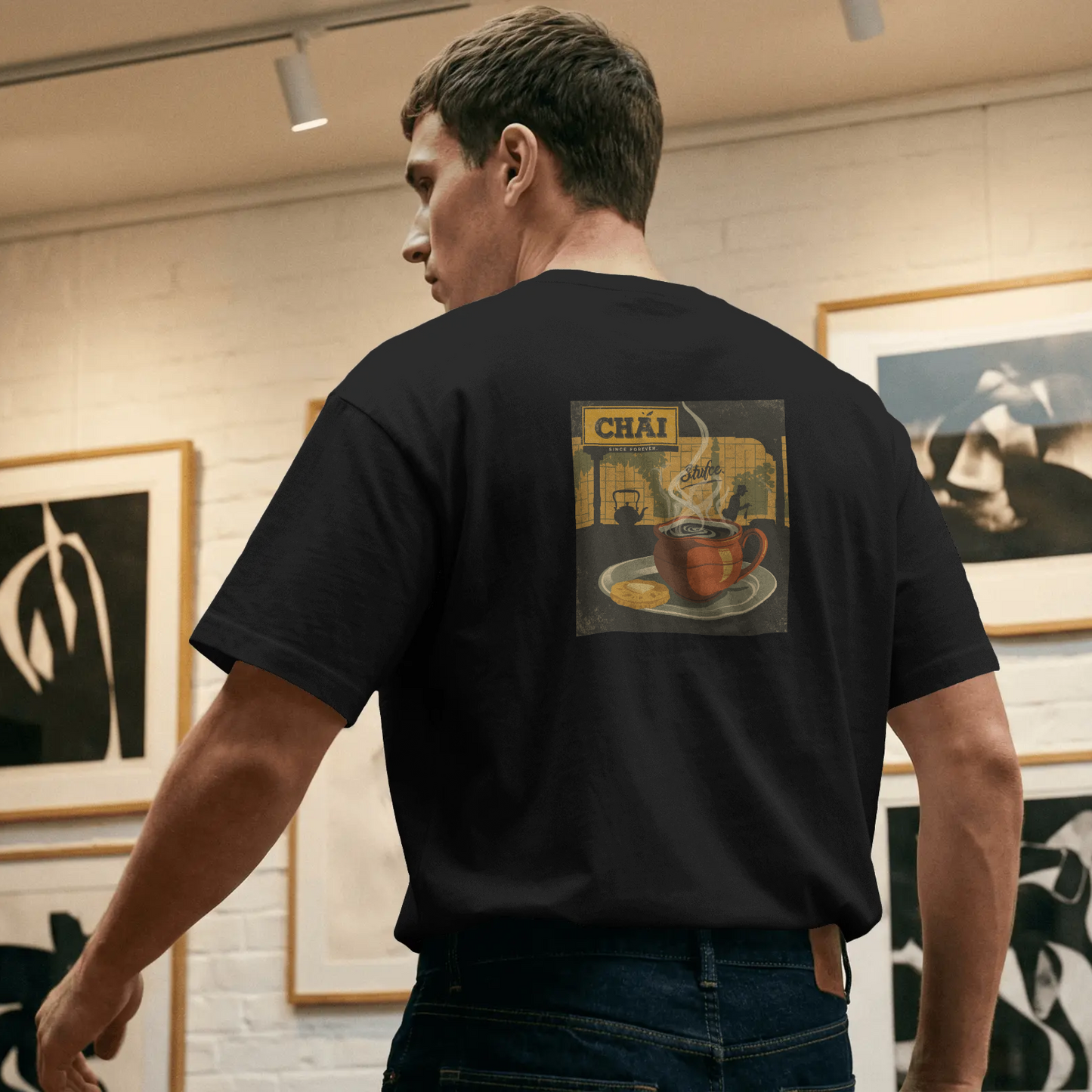 DRIPRA™ |Chai Since Forever Vintage Aesthetic Graphic T-Shirt