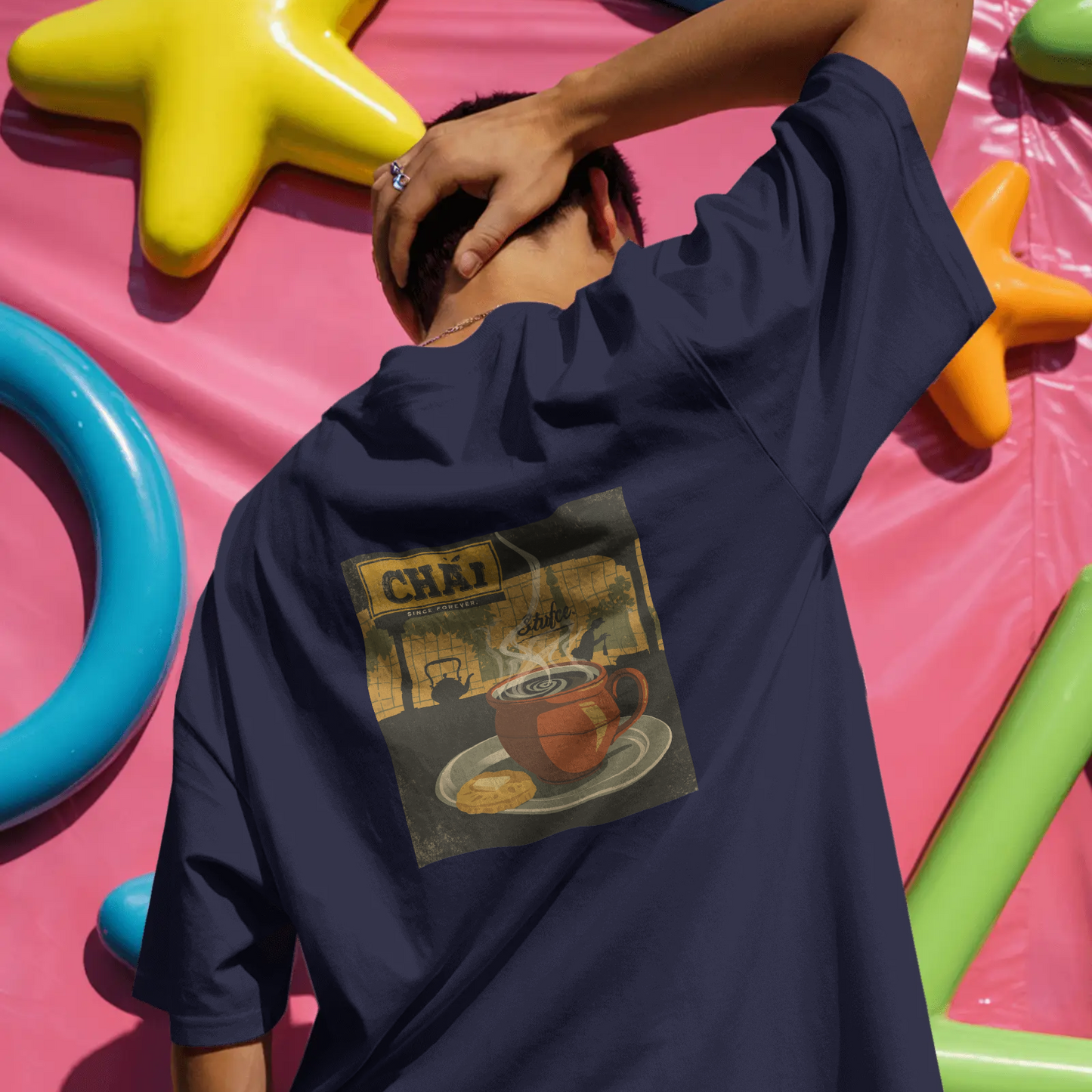 DRIPRA™ |Chai Since Forever Vintage Aesthetic Graphic T-Shirt