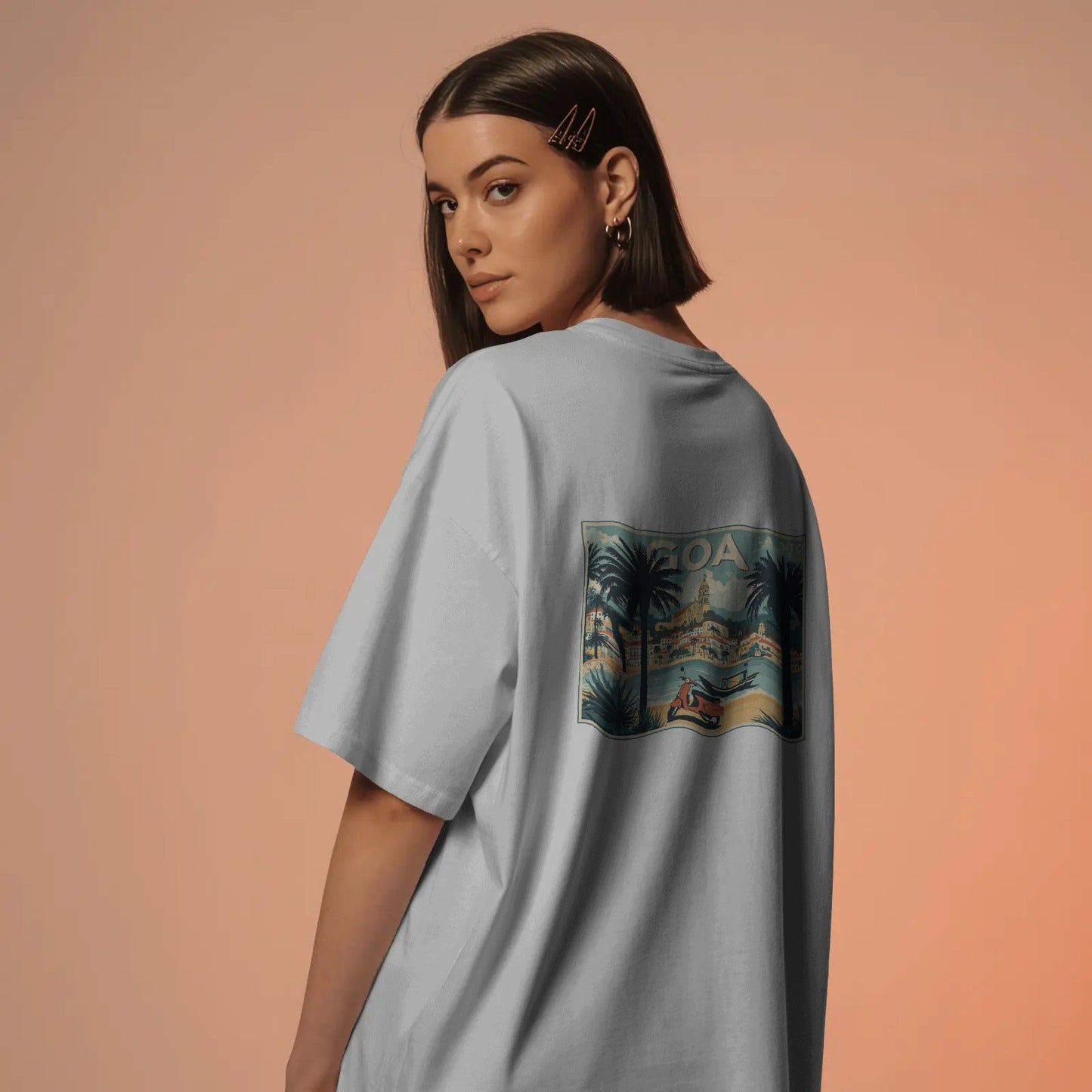 DRIPRA™ Goa Vintage Travel Poster T-Shirt