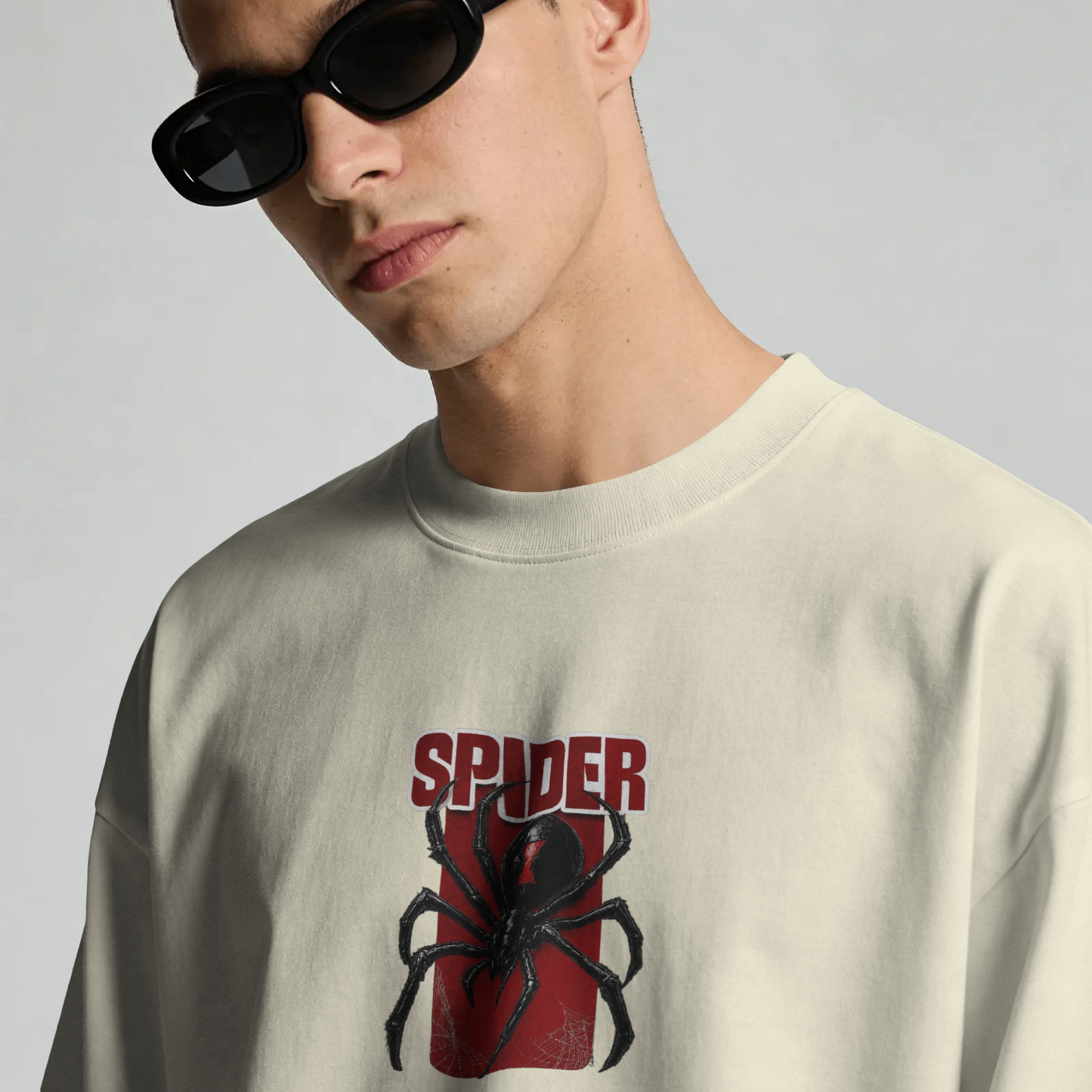 Black Widow Spider Graphic Tee | Dark Streetwear T-Shirt