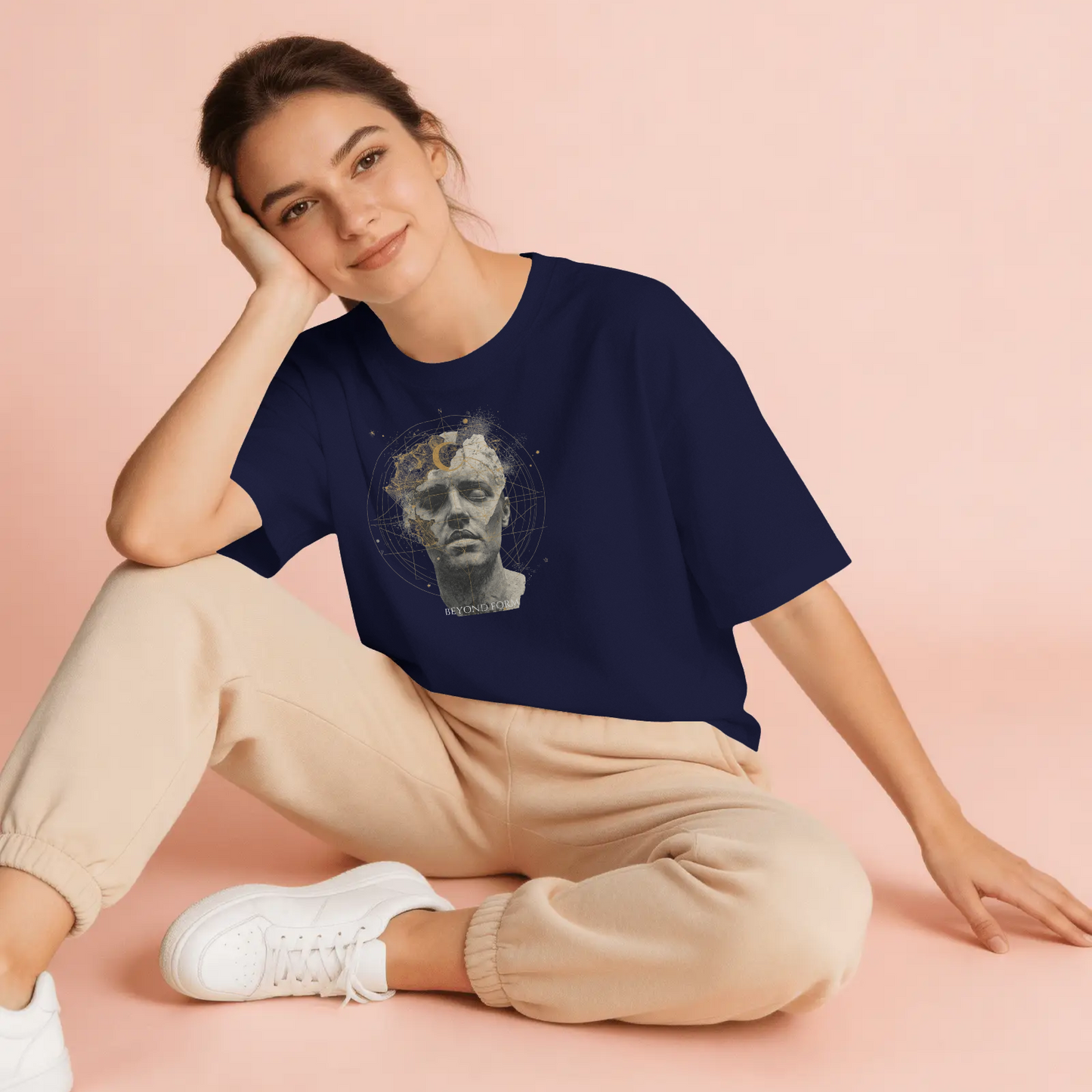 DRIPRA™ | Beyond Form Abstract Art Graphic Tee
