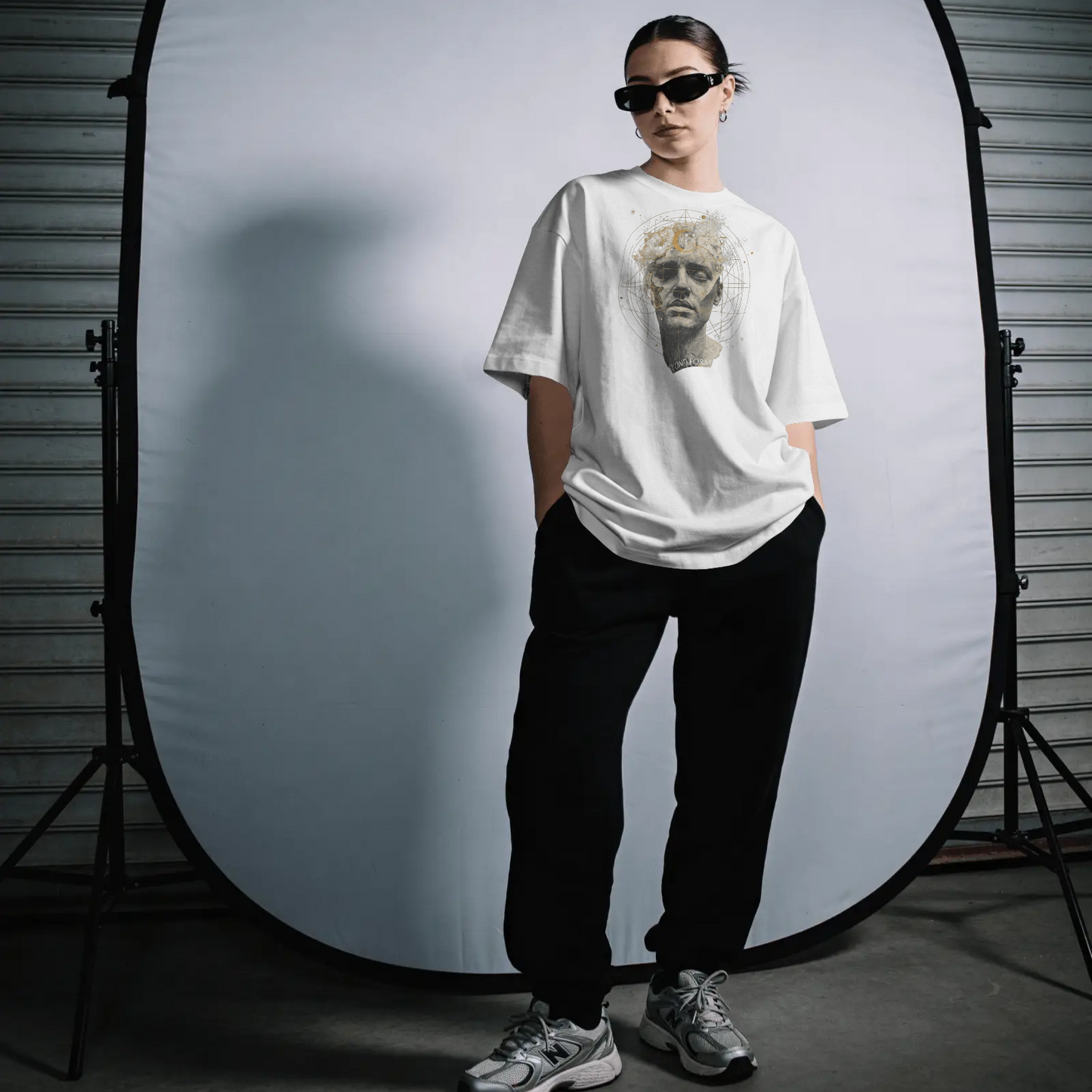 DRIPRA™ | Beyond Form Abstract Art Graphic Tee