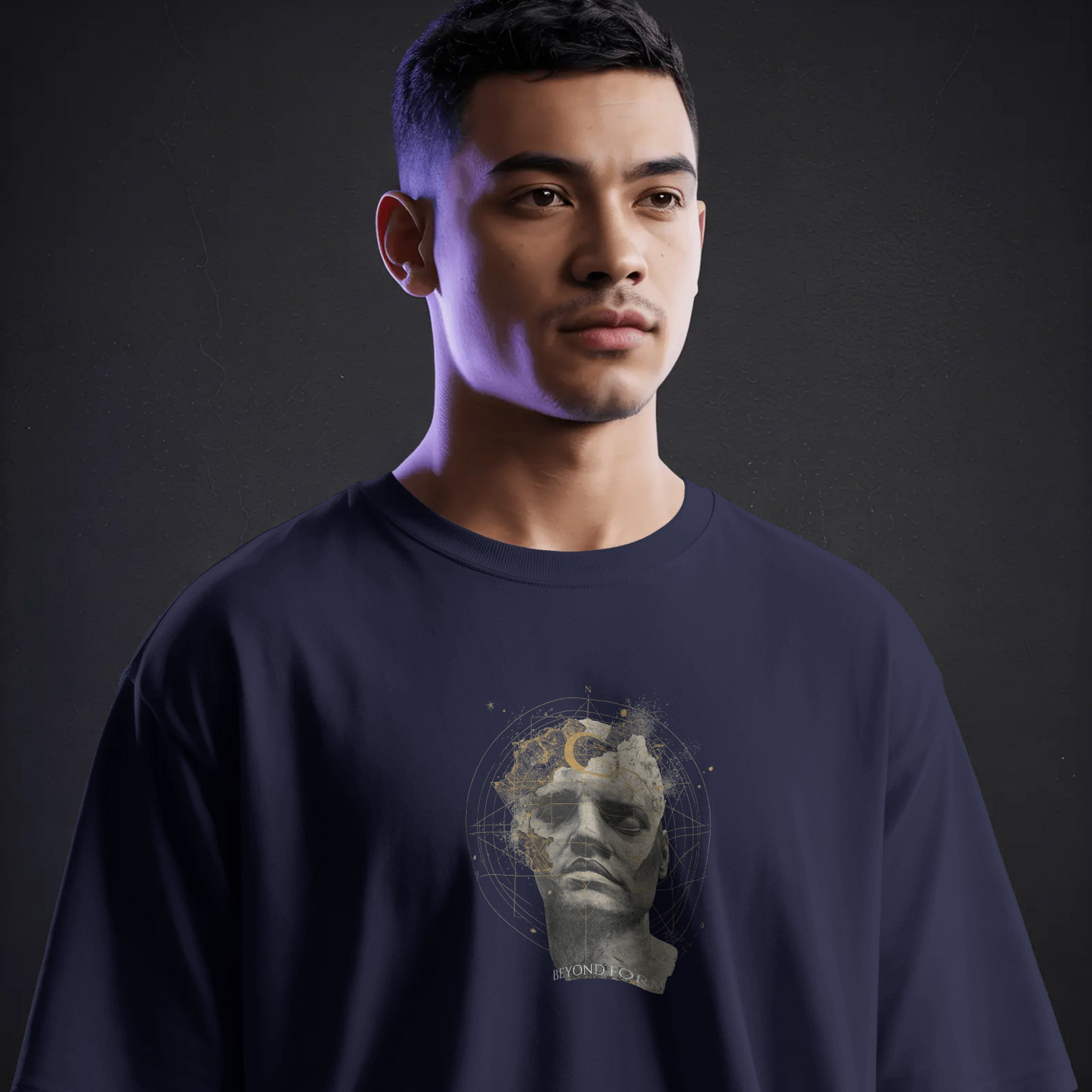 DRIPRA™ | Beyond Form Abstract Art Graphic Tee