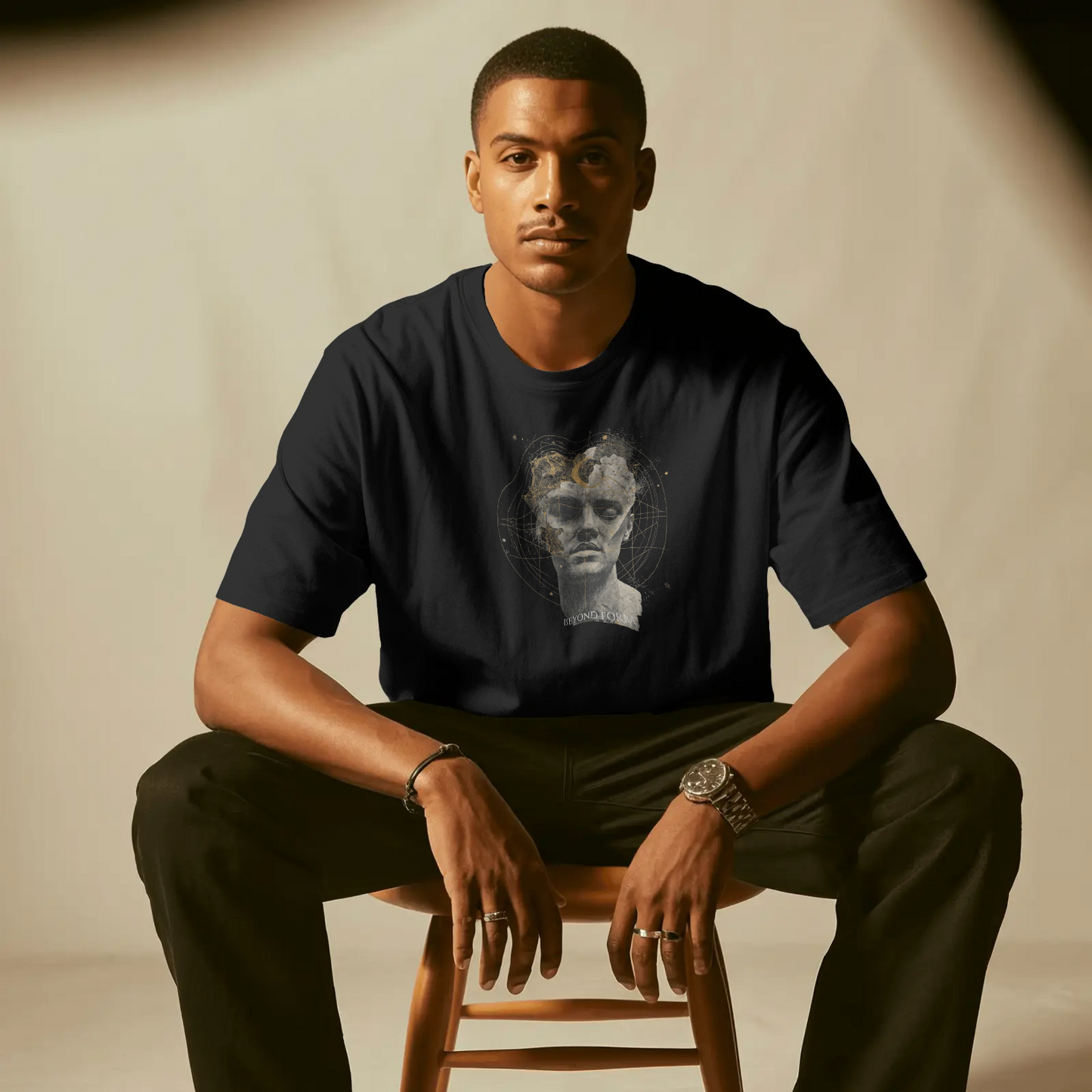 DRIPRA™ | Beyond Form Abstract Art Graphic Tee