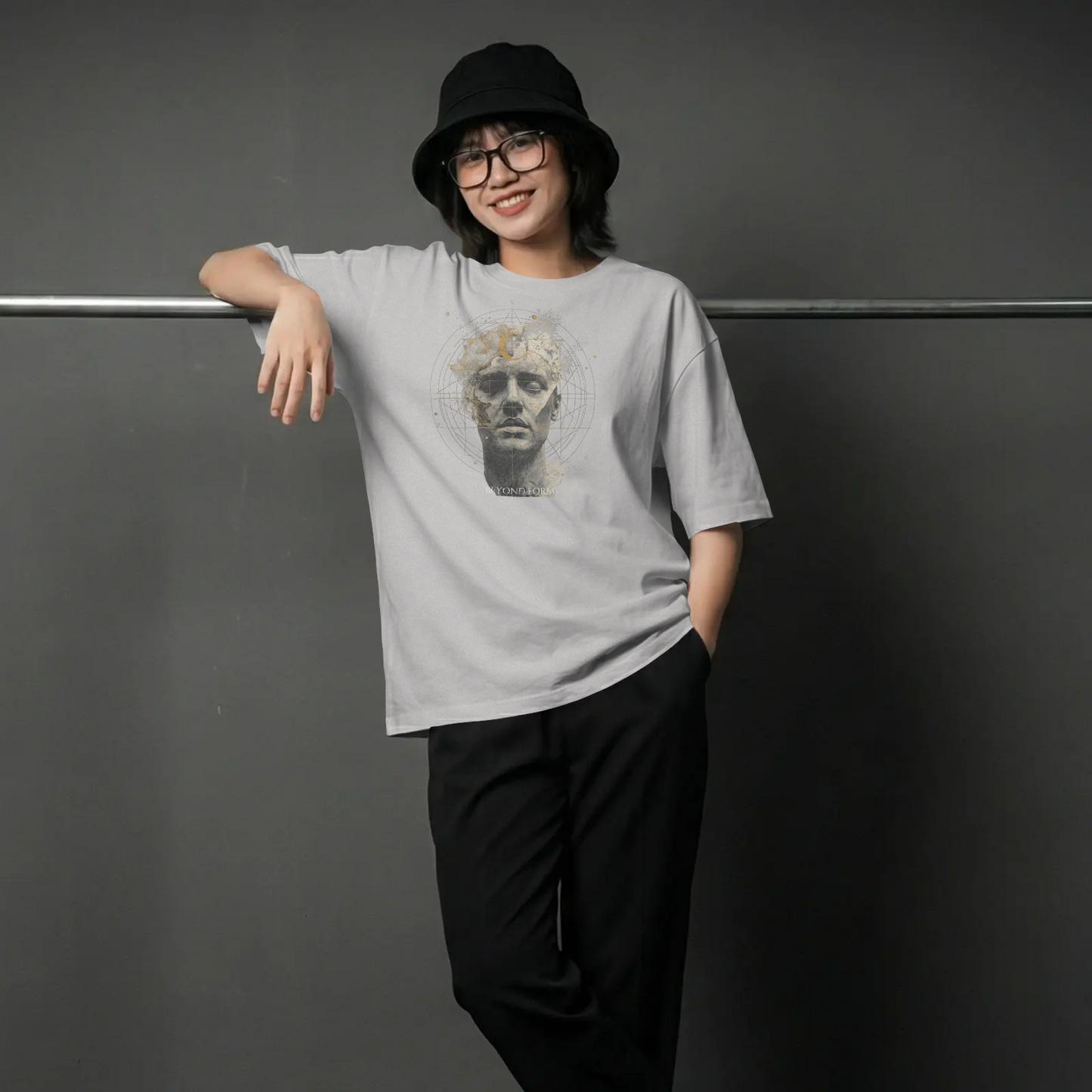DRIPRA™ | Beyond Form Abstract Art Graphic Tee