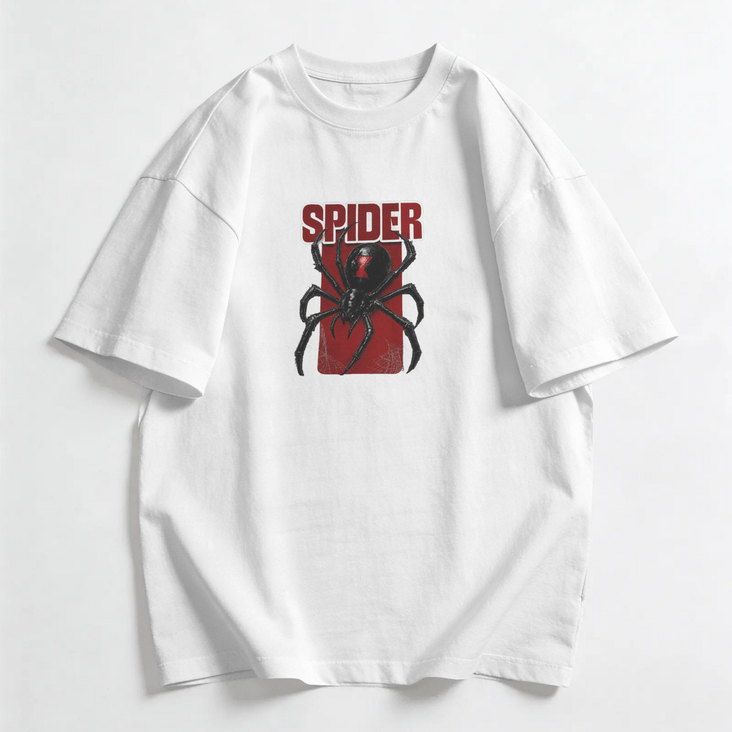 Black Widow Spider Graphic Tee | Dark Streetwear T-Shirt