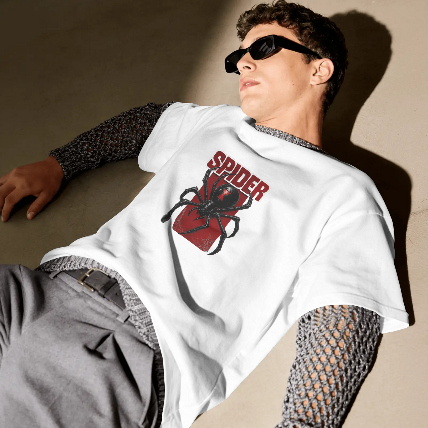 Black Widow Spider Graphic Tee | Dark Streetwear T-Shirt